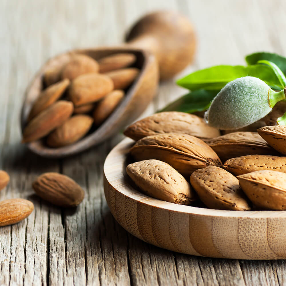 Saladitos y las almendras