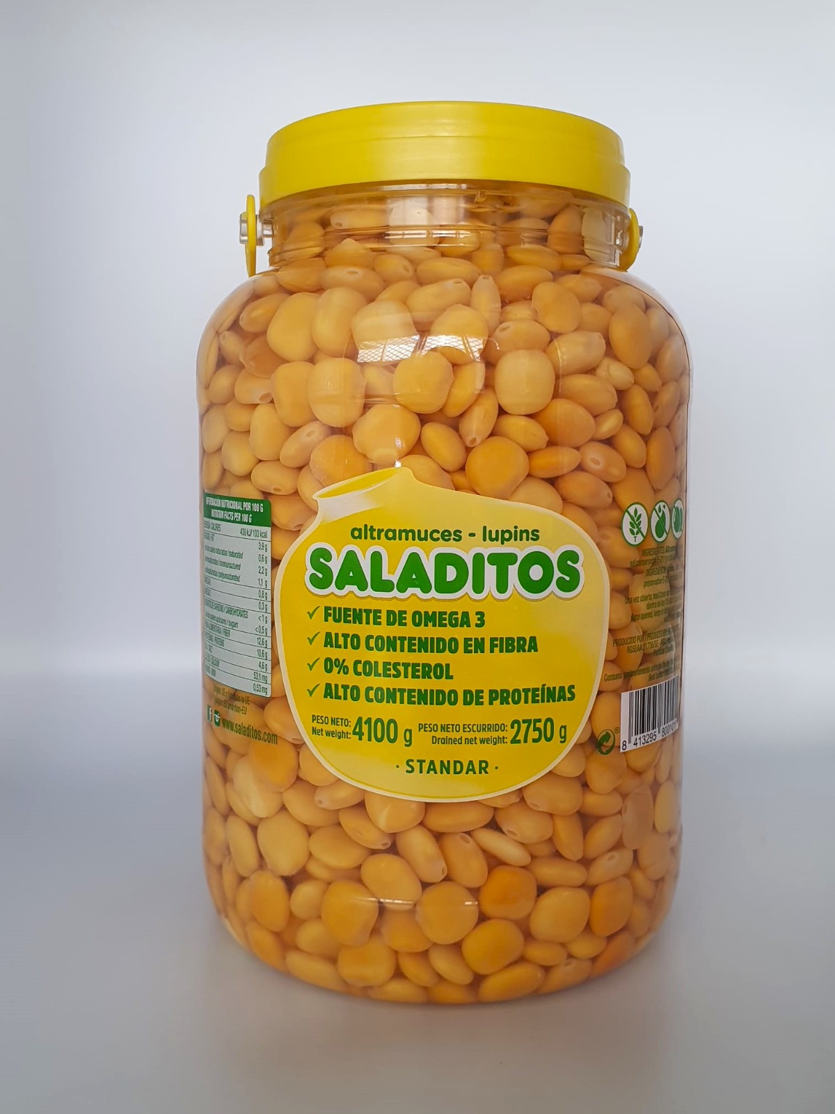 Altramuces Tarro Galón 4.1 kg