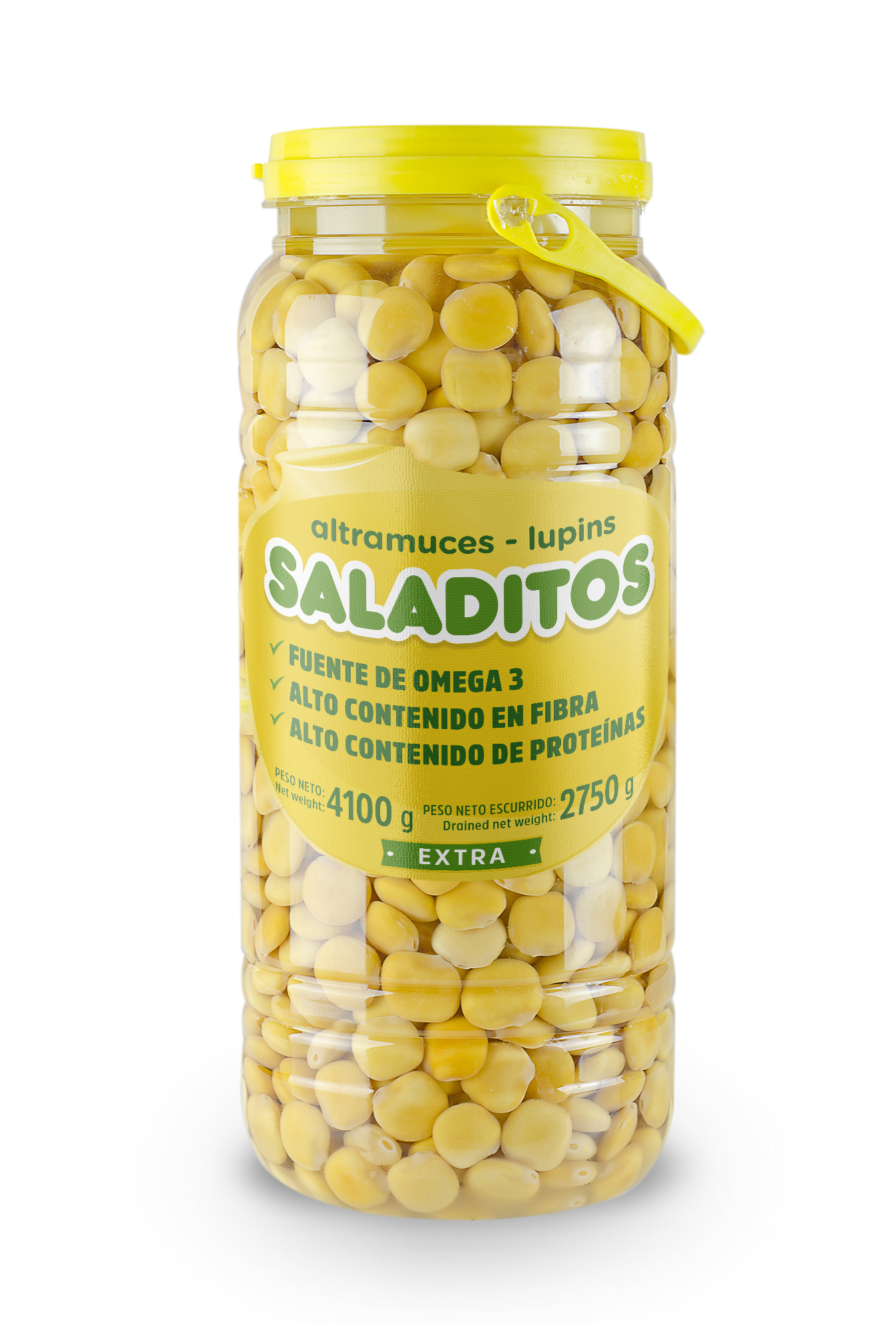 Altramuces Tarro Galón 4.1 kg