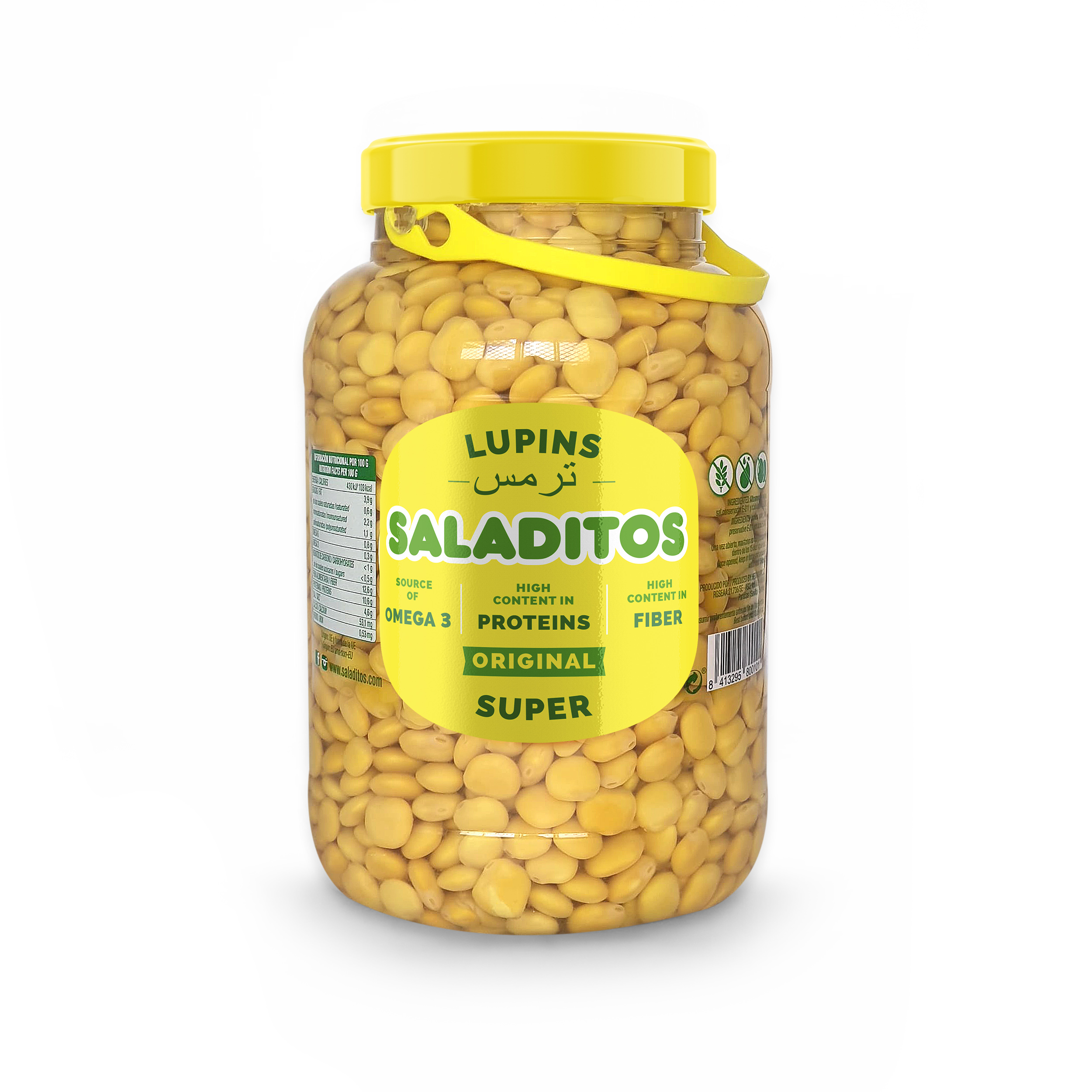 Altramuces Tarro Galón 4.1 kg